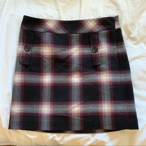 Ann Taylor Loft Mini Skirt with side zip